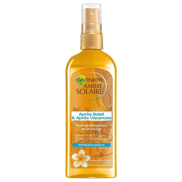 Garnier Ambre Solaire Delial Güneş Sonrası Bronzlaştırıcı Yağ 150 Ml - Görsel 2