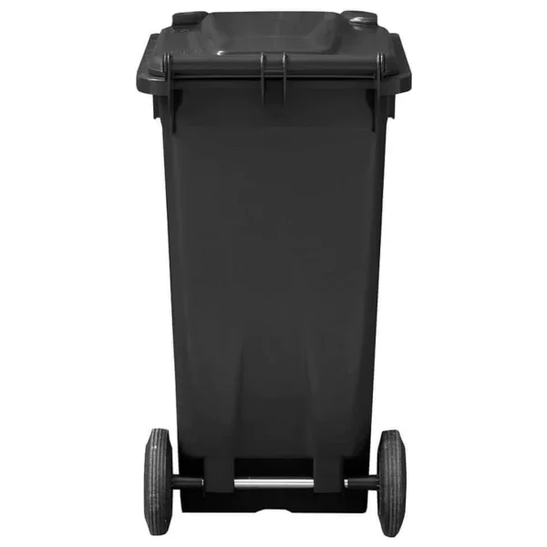Mck Plus Siyah Renk 120 Lt Çöp Kovası, Çöp Konteyner - Görsel 2