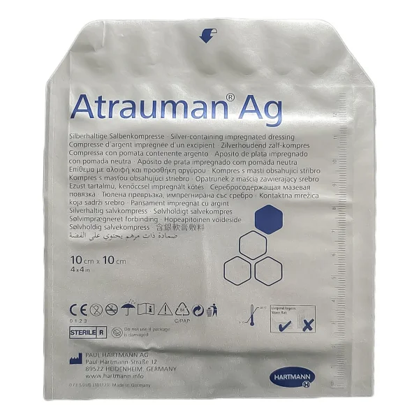 Hartmann Hartman Atrauman Ag 10x10 Gümüş Içerikli Yara Örtüsü - 1 Adet - Görsel 3