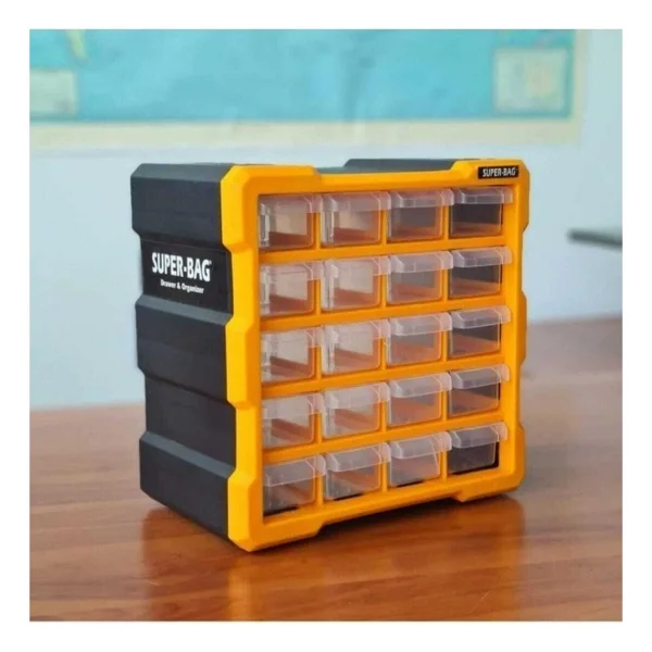 Süper Bag Asr-6006 Monoblok 20 Çekmeceli Organizer Seti - Görsel 3