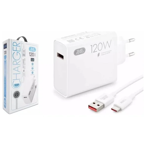 Subzero Sg38 120 W Type-C Kablolu Hızlı Şarj Aleti - Görsel 2