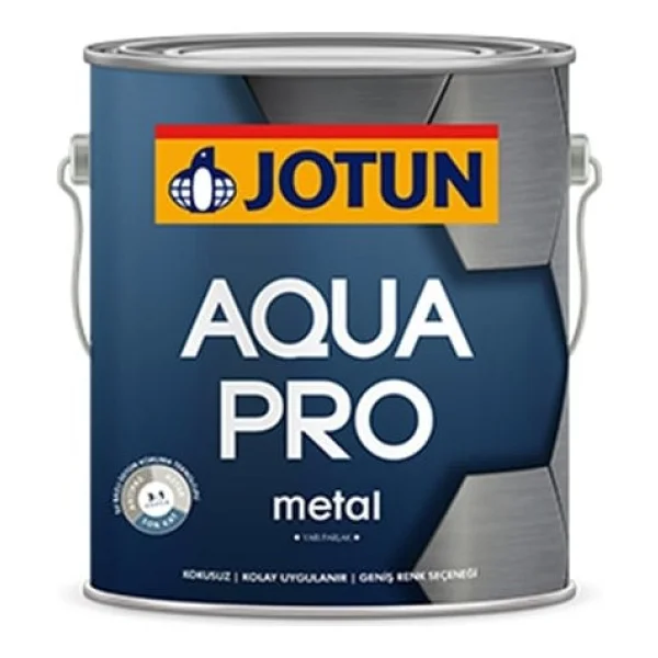 Jotun Aqua Pro 0.9 Lt Yarı Parlak Metal Boyası - Görsel 4