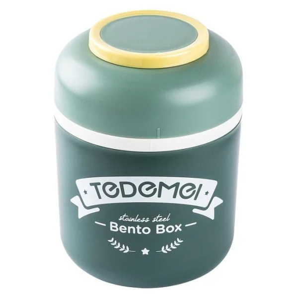 Tantitoni Tedemei Kaşıklı 780 Ml Çelik Yemek Kabı - Görsel 7