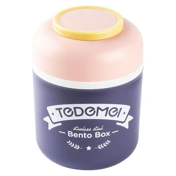 Tantitoni Tedemei Kaşıklı 780 Ml Çelik Yemek Kabı - Görsel 5