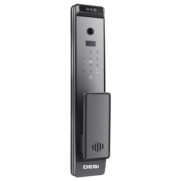 Desi Quic Q032 Plus Yüz Tanıma Parmak İzli Akıllı Kapı Kilidi - Görsel 2