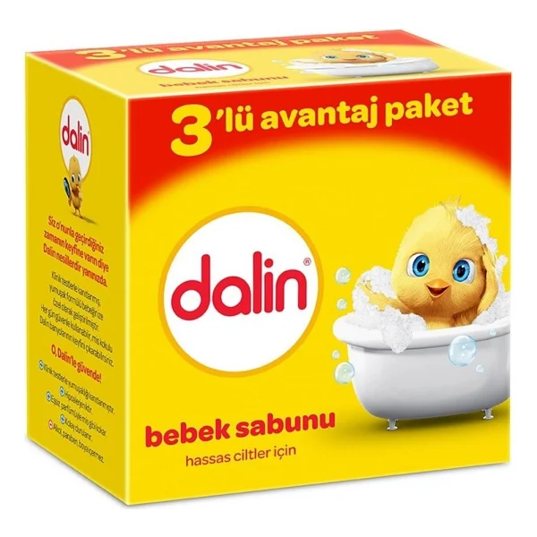 Dalin Klasik Bebek Sabunu 3x100 Gr - Görsel 7