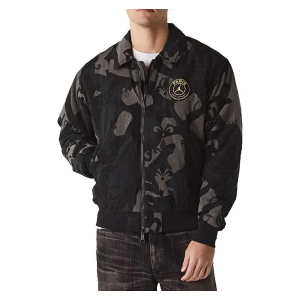 Nike Jordan M J Psg Jkt Mont 95c945-023 - 12 - 13 Yaş - Siyah - Görsel 4