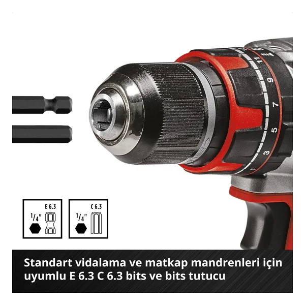 Einhell XS-Case 49118693 32 Parça Matkap Vidalama Ucu Seti - Görsel 5