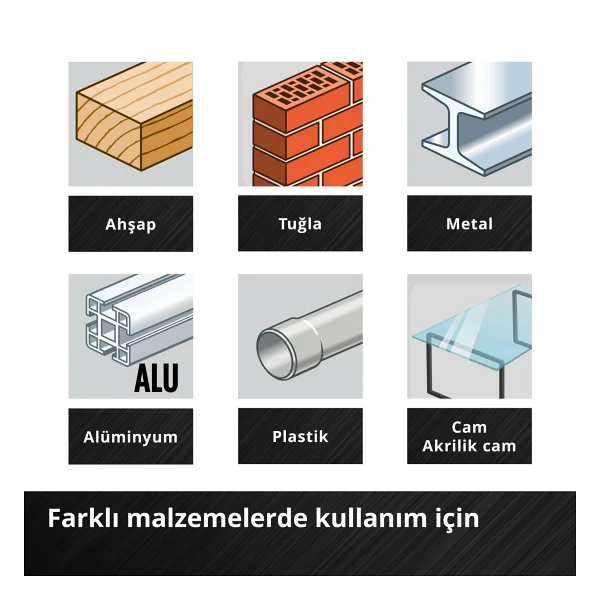Einhell XS-Case 49118693 32 Parça Matkap Vidalama Ucu Seti - Görsel 9