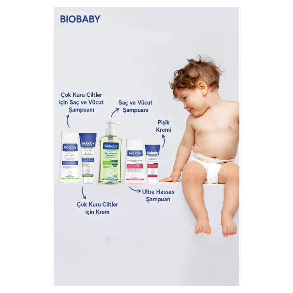 Biobaby Atocare Ultra Sensitive Şampuan 300 Ml Ve Krem 100 Ml İkili Set Çok Kuru Ciltler İçin - Görsel 7