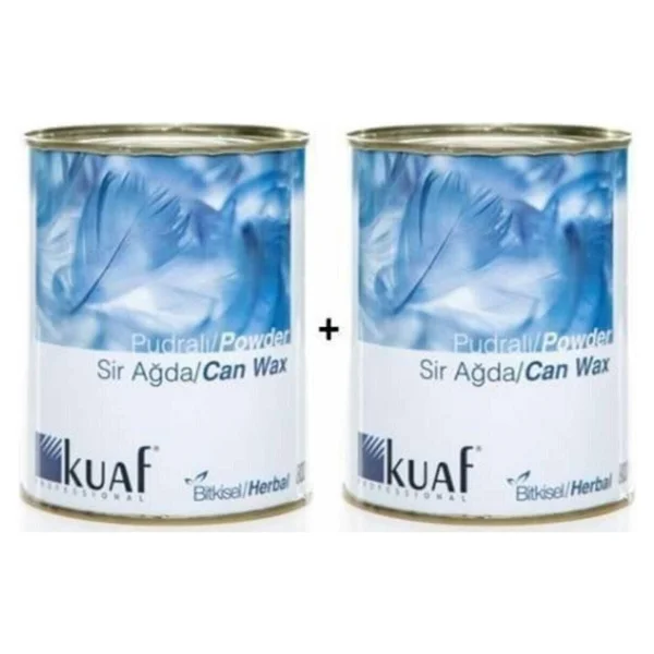 Kuaf Pudralı 800 Ml 2 Adet Konserve Sir Ağda - Görsel 2