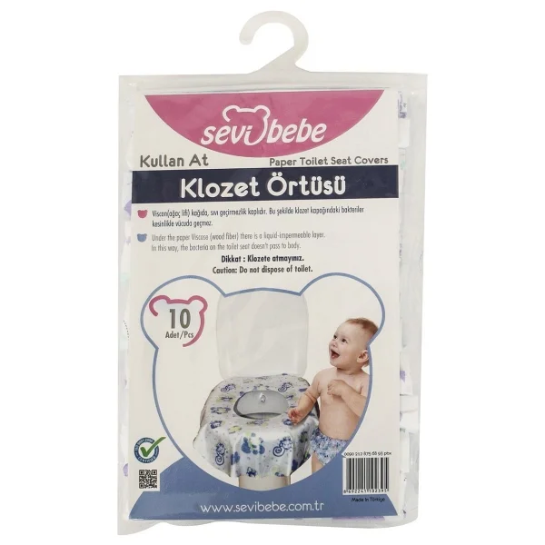 Sevi Bebe Kullan At Klozet Örtüsü - Görsel 3
