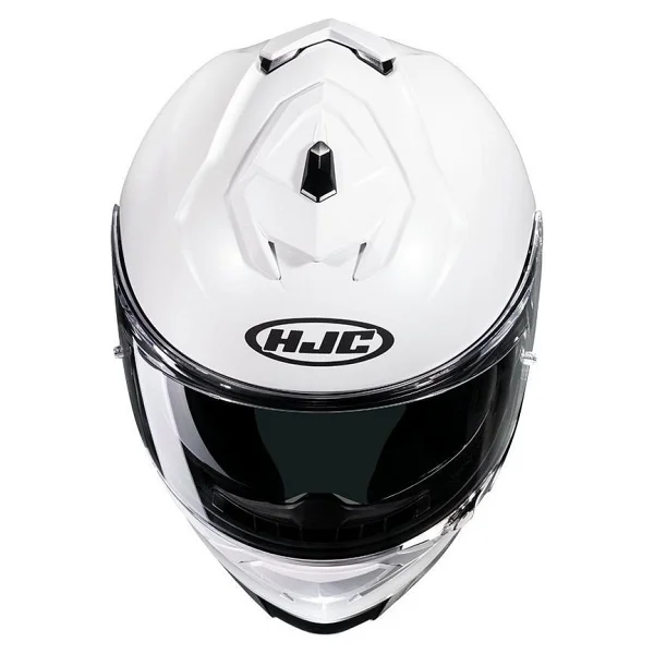 HJC i71 İnci Beyazı Full Face Motor Kaskı - Görsel 2