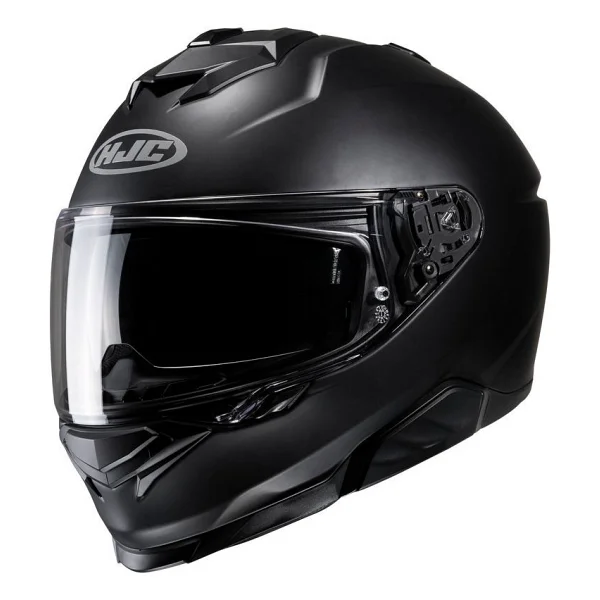 Hjc İ71 Mat Siyah Full Face Motor Kaskı - Görsel 3