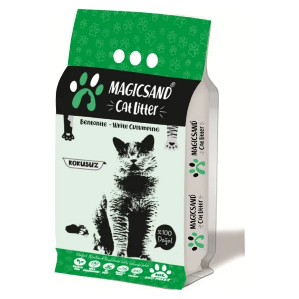 Magicsand 10 Lt İnce Taneli Bentonit Kedi Kumu - Görsel 2