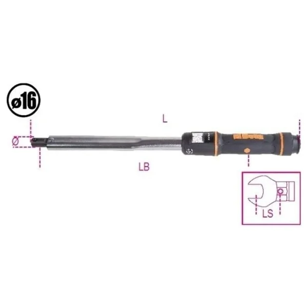 Beta 668n/10 20-100 Nm Tork Anahtarı - Görsel 2