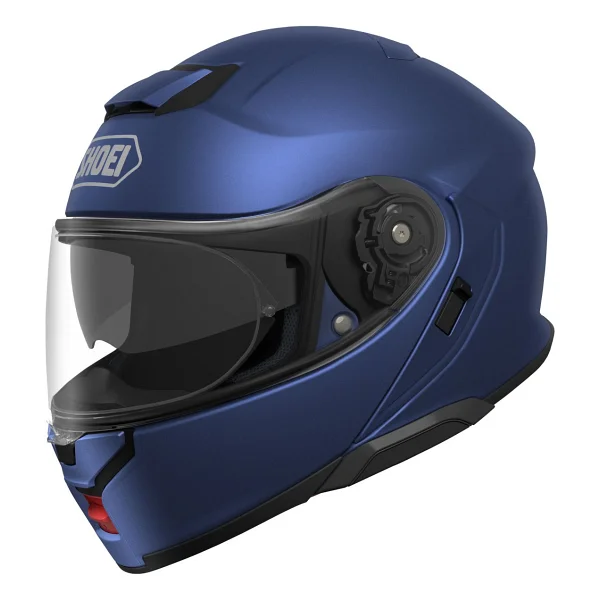 Shoei Neotec 3 Mat Mavi Çene Açılır Motor Kaskı - Görsel 3