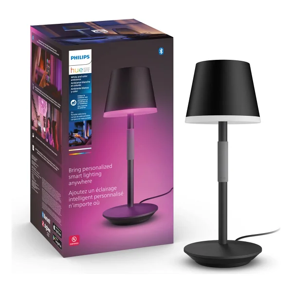 Philips Hue Go Belle Taşınabilir Akıllı Masa Lambası - Görsel 7