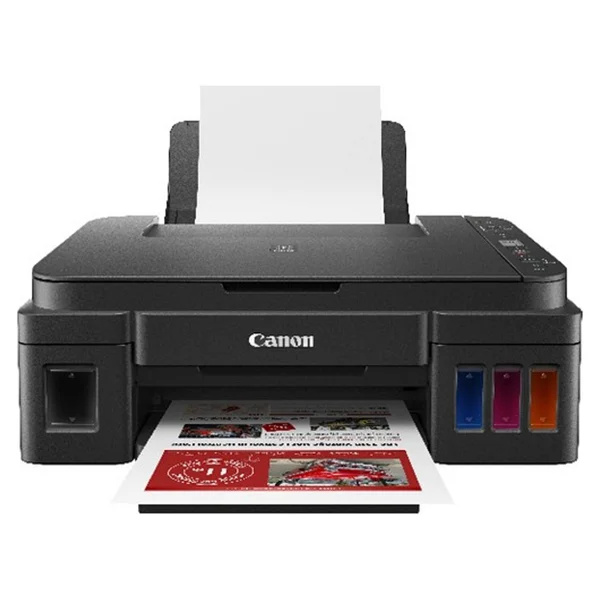 Canon Pixma G3410 Wi-Fi + Tarayıcı + Fotokopi Renkli Çok Fonksiyonlu Tanklı Mürekkep Püskürtmeli Yazıcı - Görsel 4