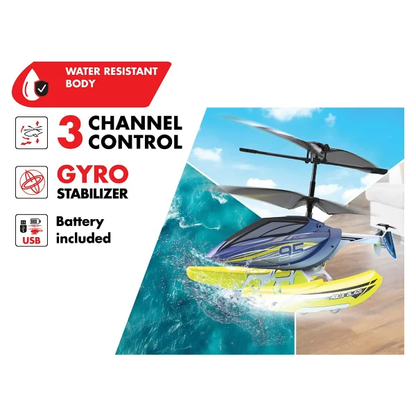 Silverlit Aqua Blaze Kumandalı Helikopter 84795 - Görsel 8