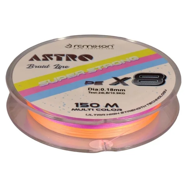 Remixon Astro 8x 150 M 0.13 Mm 8.2 Kg Multicolor İp Misina - Görsel 5