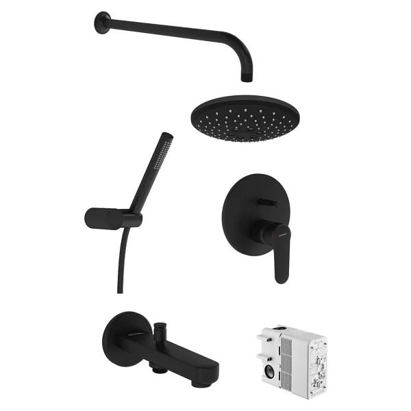 Vitra A4929536 Root Round Origin F Ankastre Duş Seti - Görsel 2