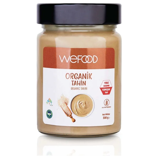 Wefood Organik Yerli Susam Tahin 300 Gr - Görsel 7