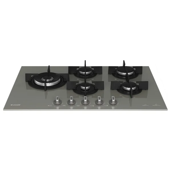 Arçelik Ocd T 752-1 Dwkg Wok Gözlü Gri Cam Ankastre Ocak - Görsel 3