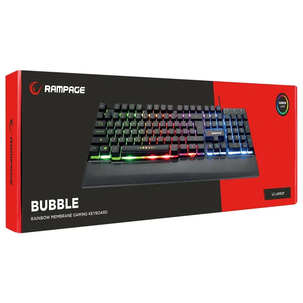 Rampage Kb-R66 Bubble Kablolu Oyuncu Klavyesi - Görsel 5