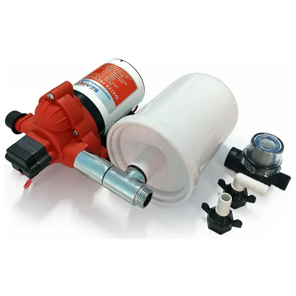 Seaflo 24 Volt 2 Lt Tanklı Otomatik Hidrofor, 11.3lt 3.1bar Tekne, Karavan Hidroforu - Görsel 2