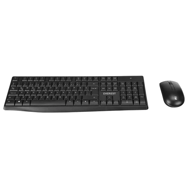 Everest Km-7500 Siyah Kablosuz Klavye Mouse Seti - Görsel 5