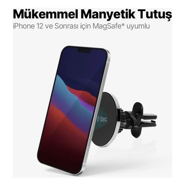 Ttec Easydrive Pro M Magsafe Araç Telefon Tutucu - Görsel 2