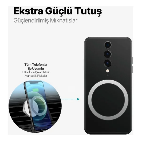 Ttec Easydrive Pro M Magsafe Araç Telefon Tutucu - Görsel 3
