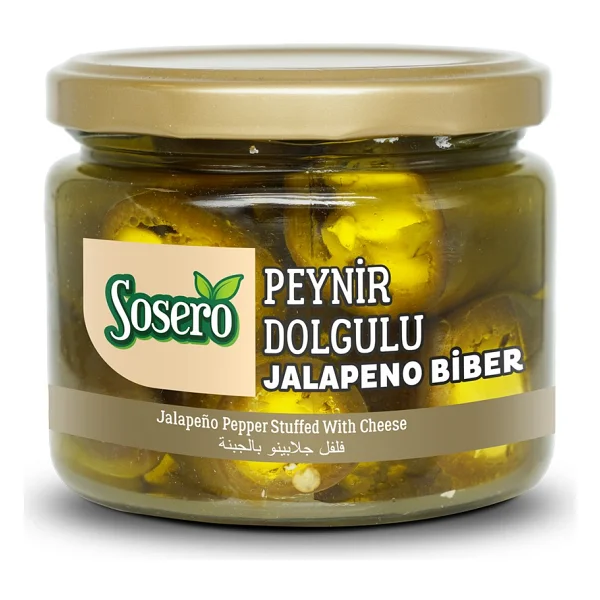 Sosero Peynir Dolgulu Jalapeno Biber 290 Gr - Görsel 4
