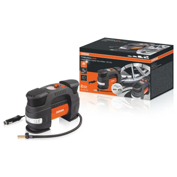 Osram Lastik Şişirme Hava Kompresörü Otı830 (Yeni Versiyon) Dijital Otomatik Durdurma Işlevli - Görsel 6