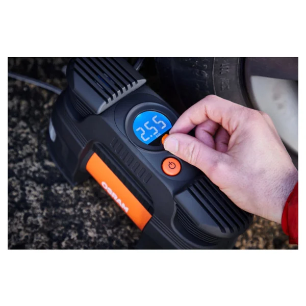 Osram Lastik Şişirme Hava Kompresörü Otı830 (Yeni Versiyon) Dijital Otomatik Durdurma Işlevli - Görsel 3