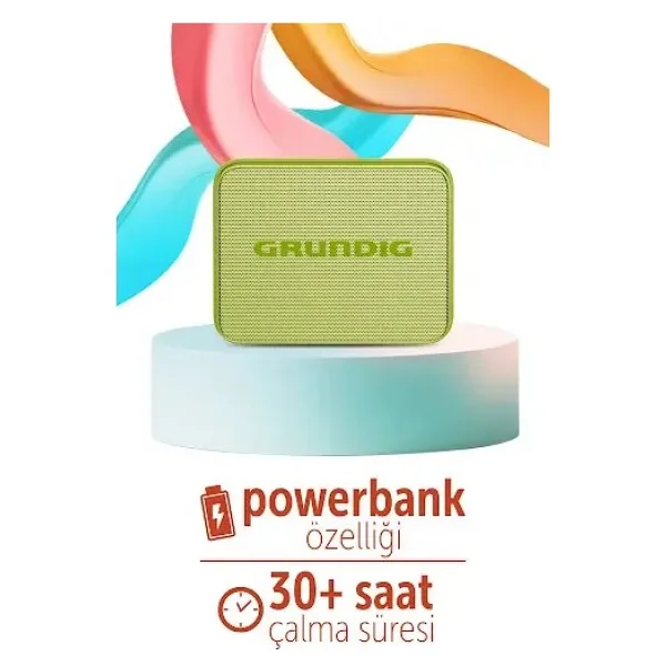 Grundig Jam Plus Yeşil Bluetooth Hoparlör - Görsel 6