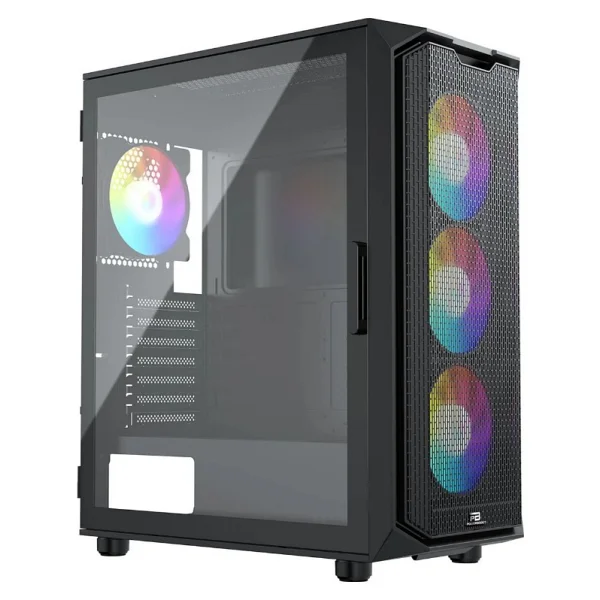 Power Boost PB-P521B ARGB Fanlı 750 W ATX Oyuncu Kasası - Görsel 4