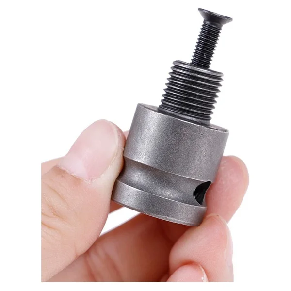 Depolife 1/2 Matkap Için Chuck Mandrenli Adaptör Somun Sökme Sıkma Makinesi Için Mandrene Dönüştürme Paratı - Görsel 4