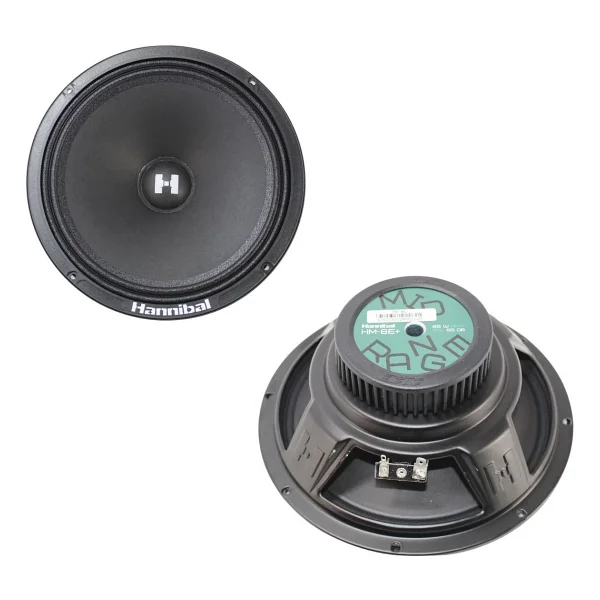Deaf Bonce Hannibal Hm-8e Plus 170 W 20 Cm Midrange Oto Hoparlör - Görsel 4