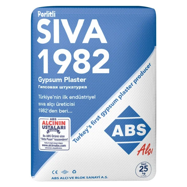 Topalak Ticaret Abs Sıva Alçısı Perlitli Sıva Alçısı - 1 Kg - Görsel 2