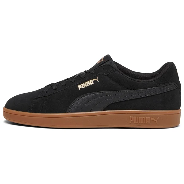 Puma Smash 3.0 390984-10 Siyah-Kahverengi Erkek Spor Ayakkabı - Görsel 2