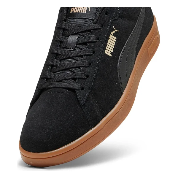 Puma Smash 3.0 390984-10 Siyah-Kahverengi Erkek Spor Ayakkabı - Görsel 4