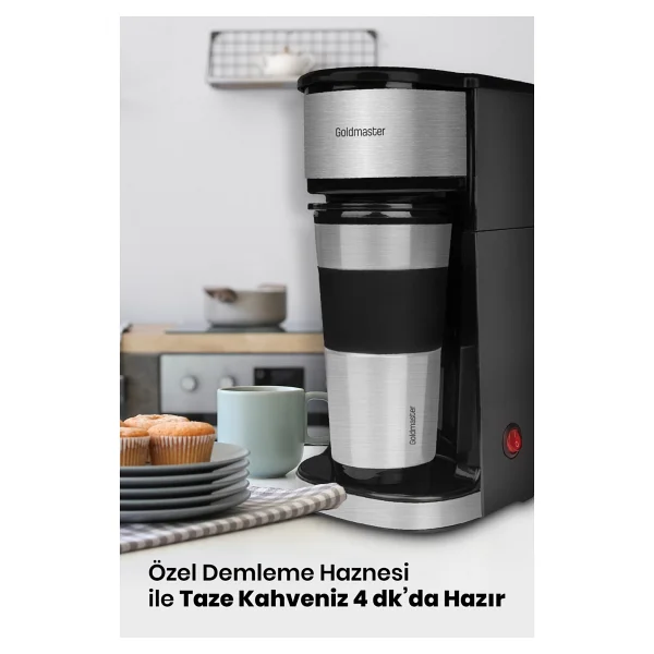 Goldmaster In-6320 Flora Filtre Kahve Makinesi - Görsel 5