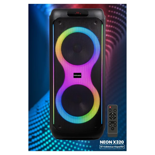 Goldmaster Neon X340 Bluetooth Hoparlör - Görsel 4