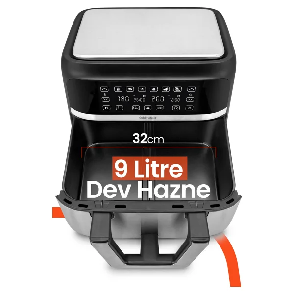 Goldmaster Doublefry Gm7489 9 Lt Yağsız Fritöz - Görsel 2
