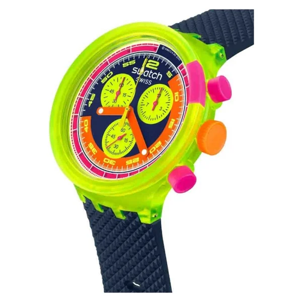 Swatch Neon To The Max Sb06j100 Kol Saati - Görsel 6