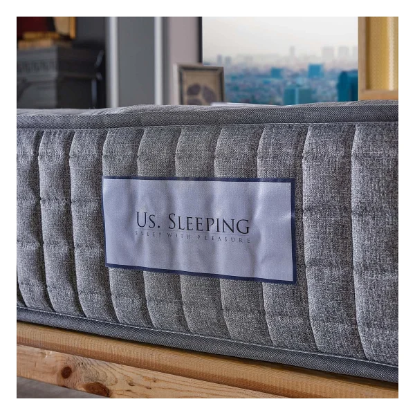Us. Sleeping Hybrid Kuş Tüyü Yaylı 120x200 Cm Ortopedik Tek Kişilik Yatak - Görsel 4