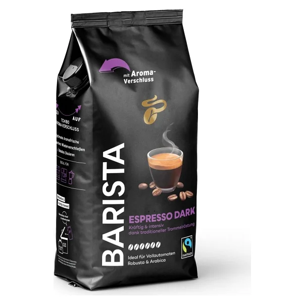 Tchibo Barista Espresso Dark Çekirdek Kahve 1 Kg - Görsel 4