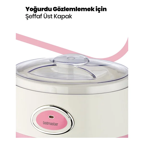 Goldmaster Gm-7227 Maya Yoğurt Makinesi - Görsel 2